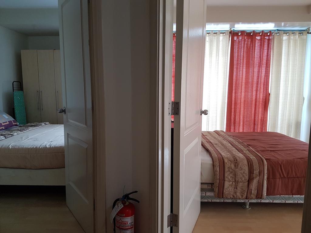 Ortigas 2 Bedroom Corner Unit With 2 Queen Across Shangrila Manila Exterior foto